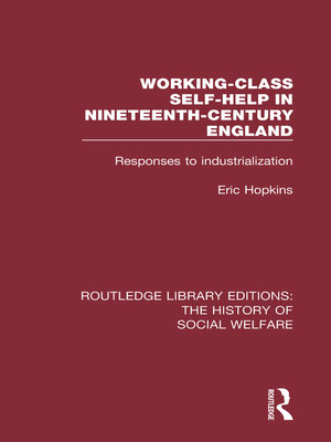 cover image of Working-Class Self-Help in Nineteenth-Century England